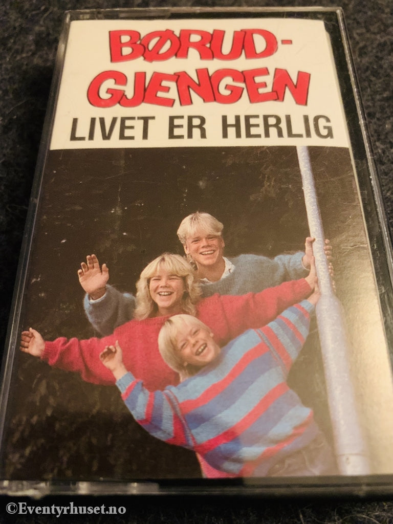 Børudgjengen - Livet Er Herlig. 1983. Kassett. Kassett (Mc)