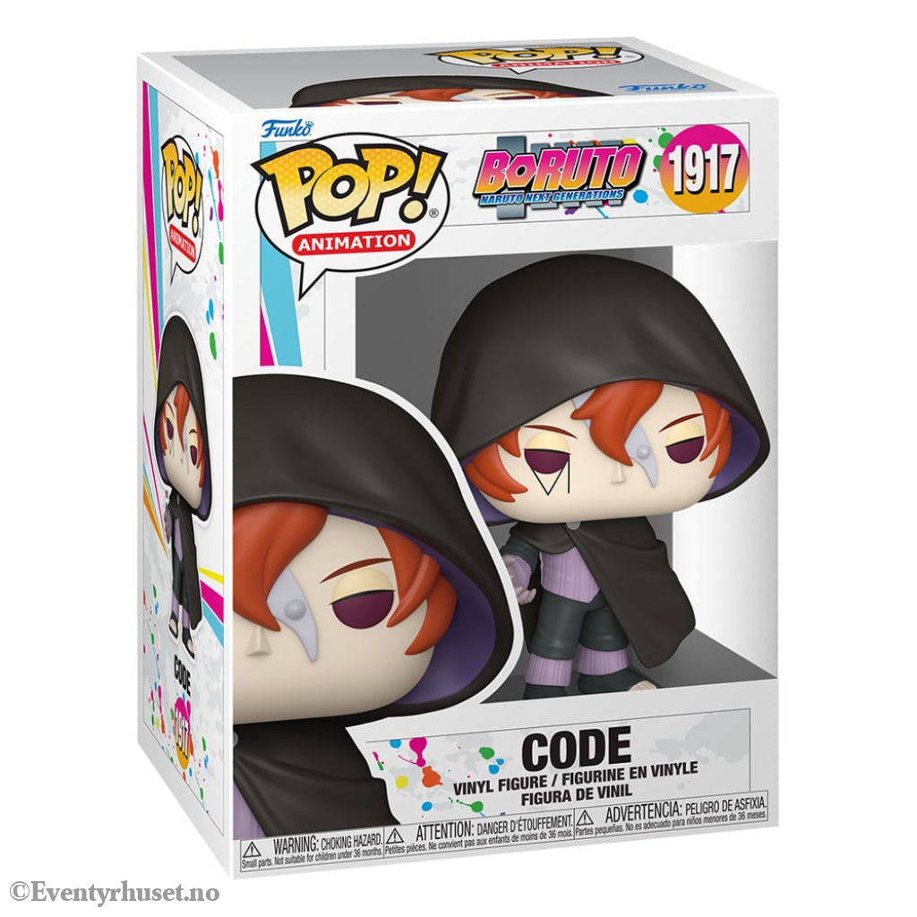 Boruto POP! Animation Vinyl Figure Code 9 cm Collectibles