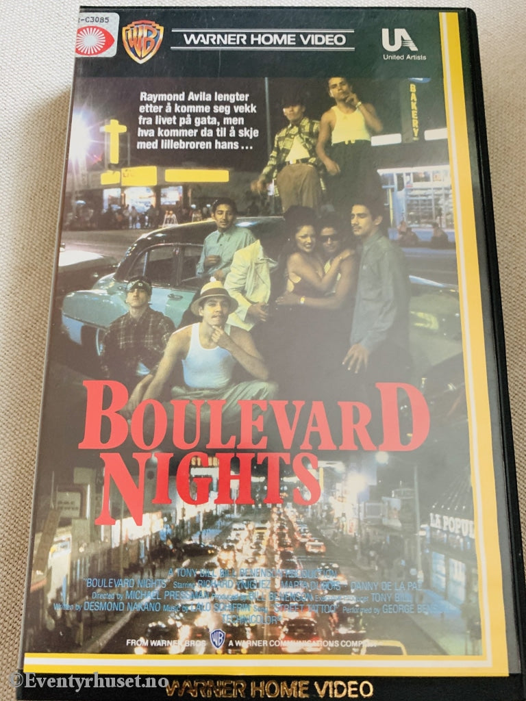Boulevard Nights. 1989. Vhs Big Box.
