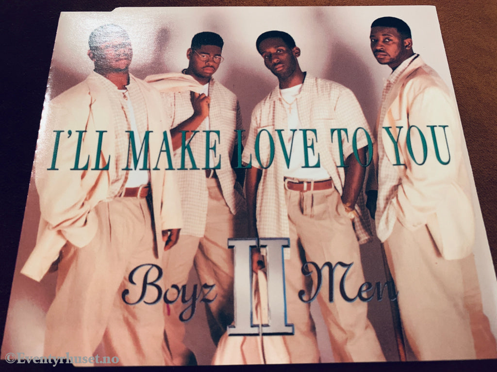 Boyz II Men. I'll Make Love To You. 1994. CD.