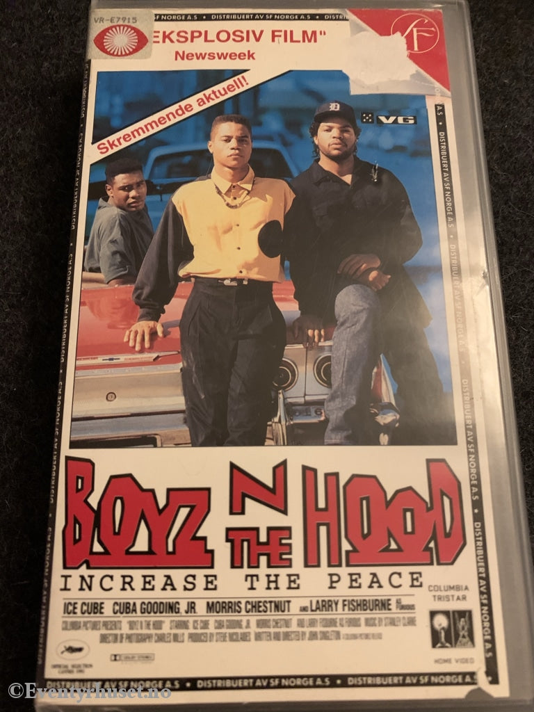 Boyz N The Hood. 1991. Vhs. Vhs