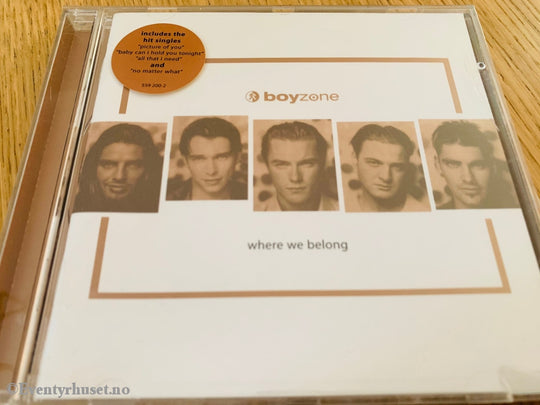 Boyzone Where We Belong. 1998. Cd. Cd
