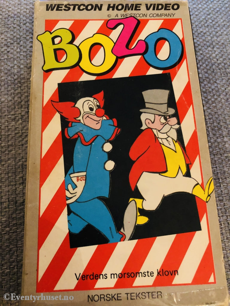 Bozo. Vhs. Slipcase. Vhs