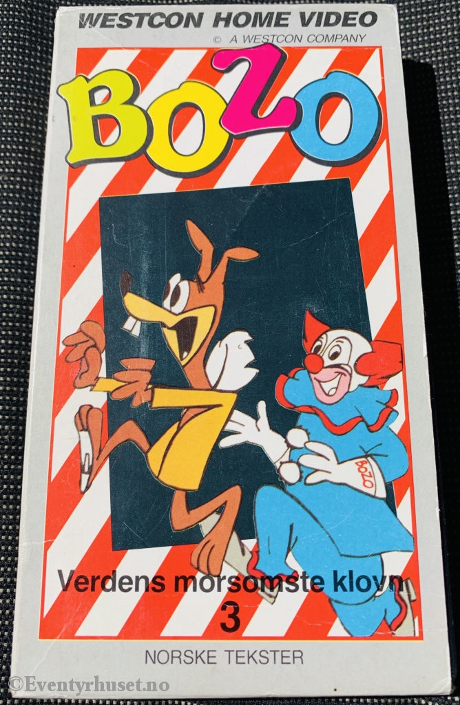 Bozo 3. Vhs. Slipcase. Vhs