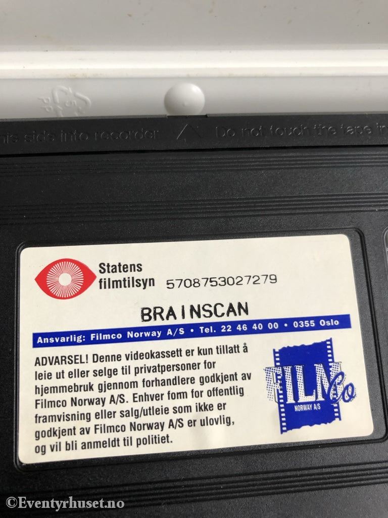 Brainscan. 1993. Vhs. Vhs