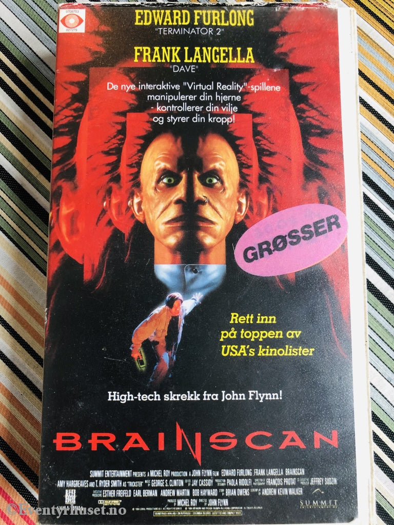 Brainscan. 1993. Vhs. Vhs