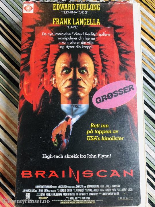 Brainscan. 1993. Vhs. Vhs