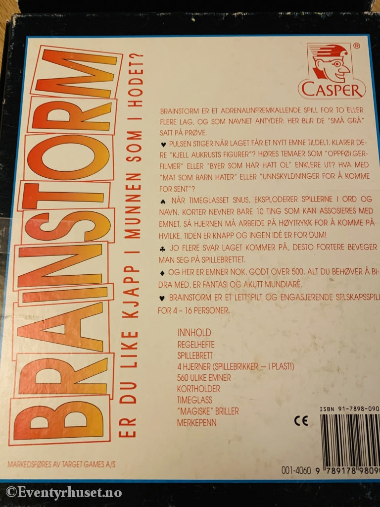 Brainstorm. Brettspill. Brettspill