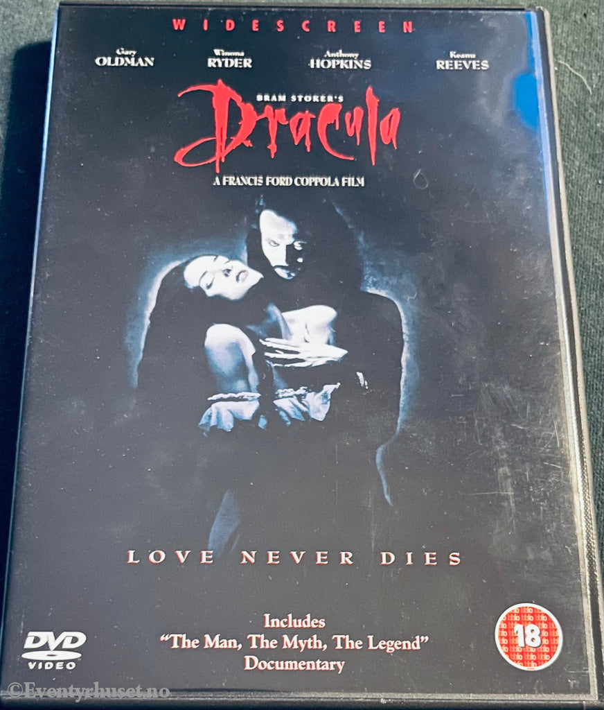 Bram Stoker´s Dracula. 1992. Dvd. Dvd
