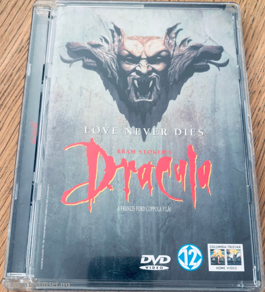 Bram Stoker's Dracula (1992). DVD glassboks.