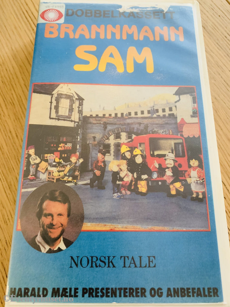 Brannmann Sam. Harald Mæle Presenterer Og Anbefaler. 1986/1990. Vhs. Vhs