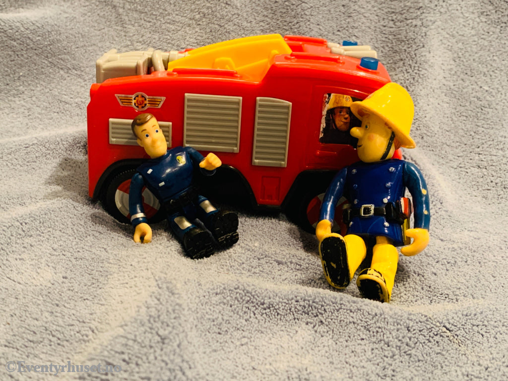 Brannmann Sam kjøretøy og figurer