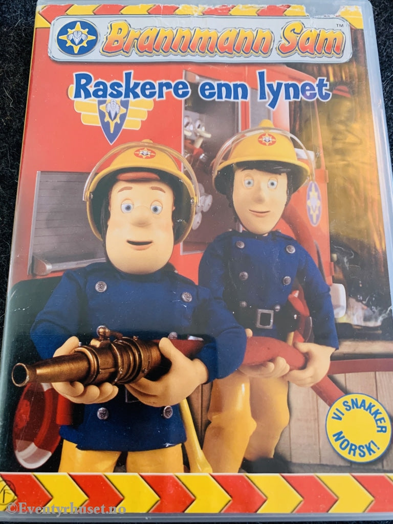 Brannmann Sam - Raskere Enn Lynet. 2005. Dvd. Dvd