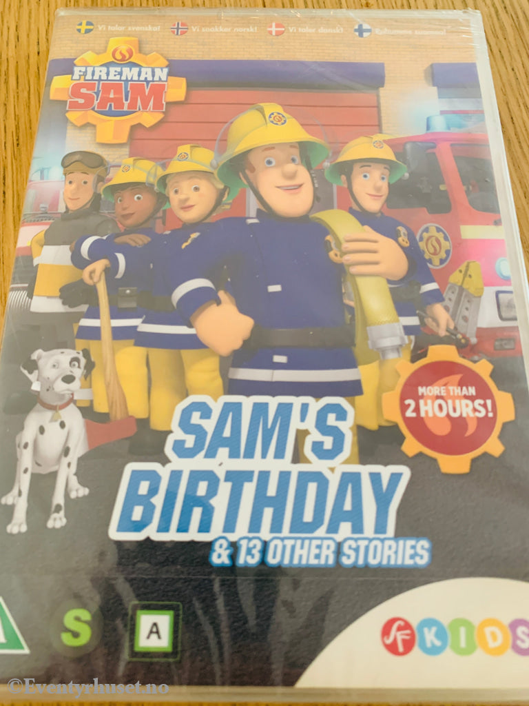 Brannmann Sam. Sam´s Birthday & 13 other stories. DVD. Ny i plast!