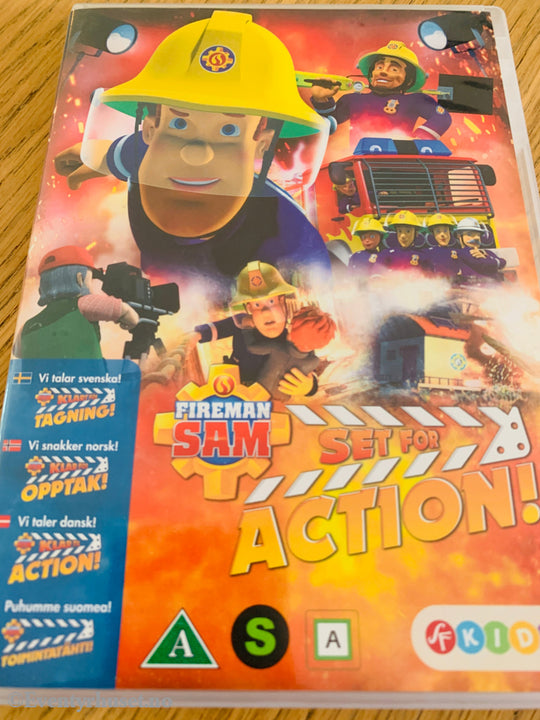Brannmann Sam: Set for Action! (2018). DVD.