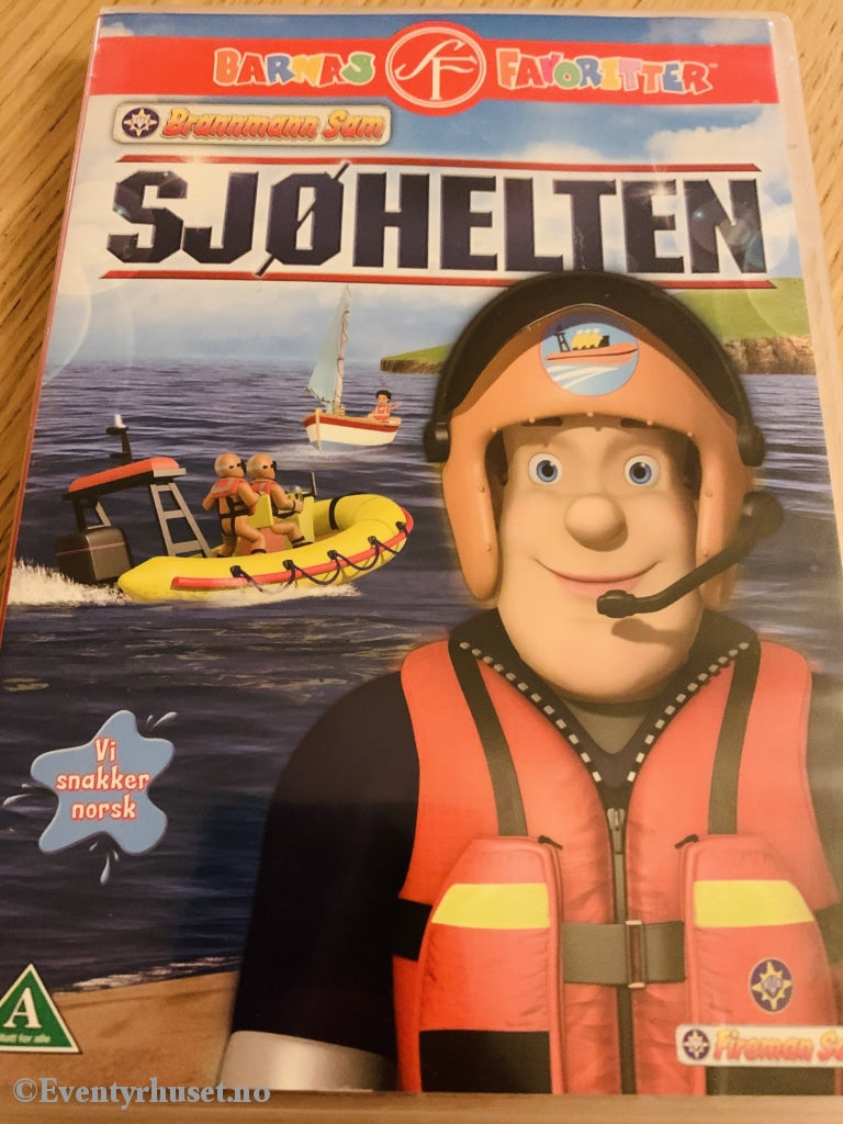 Brannmann Sam - Sjøhelten. Dvd. Dvd