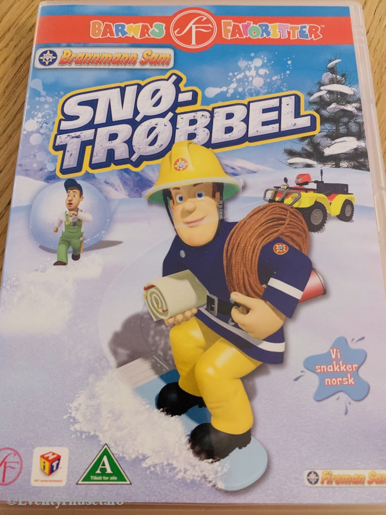 Brannmann Sam - Snø-Trøbbel. 2011. Dvd. Dvd