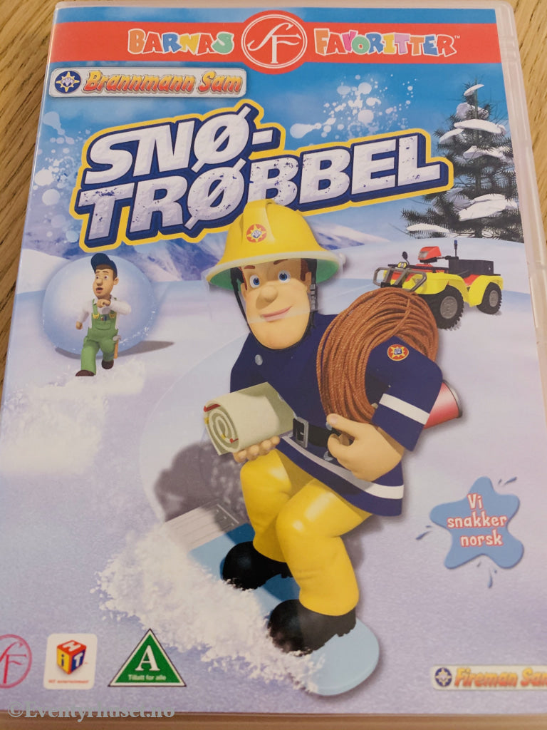 Brannmann Sam - Snø-Trøbbel. 2011. Dvd. Dvd