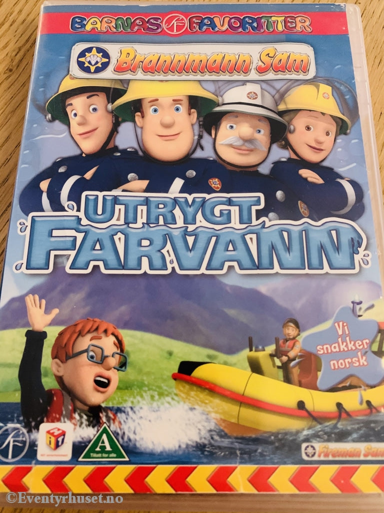 Brannmann Sam - Utrygt Farvann. 2009. Dvd. Dvd