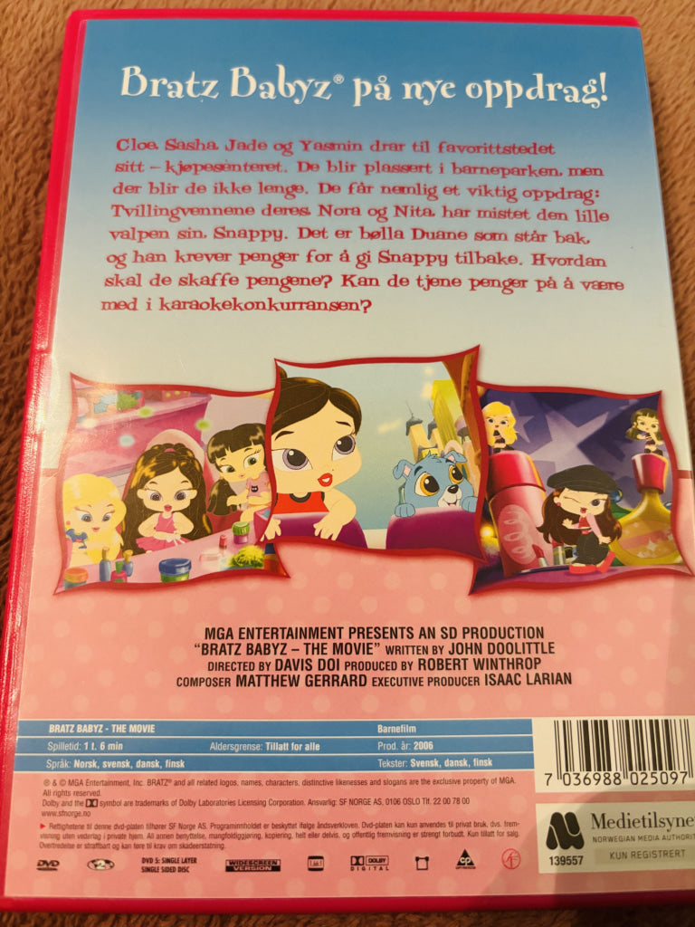 Bratz Babyz: The Movie. DVD.