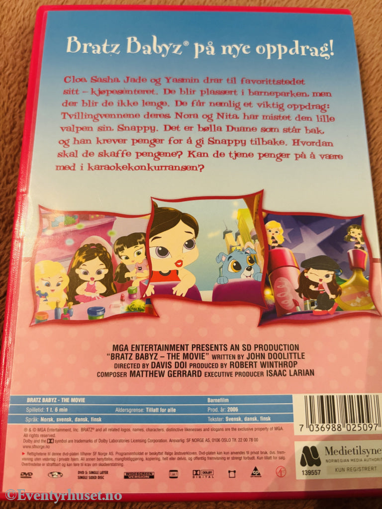 Bratz Babyz: The Movie. DVD.