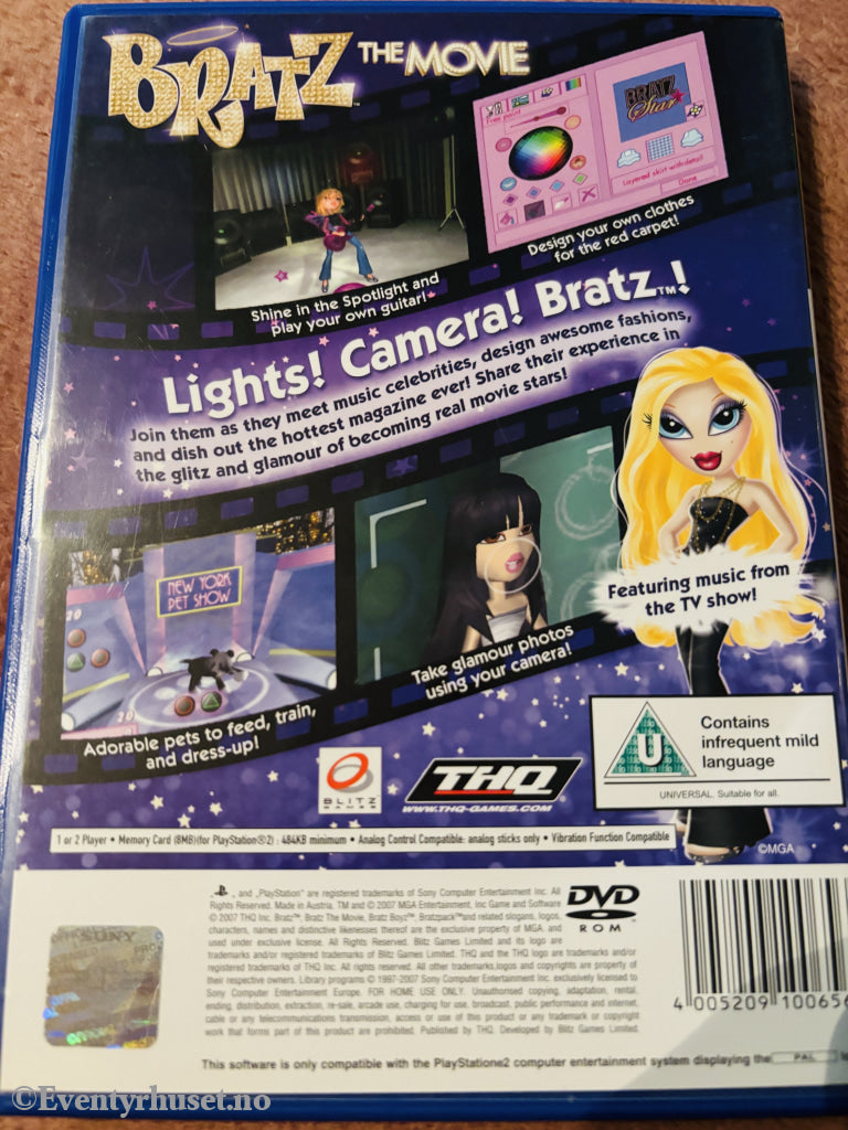 Bratz The Movie. PS2.