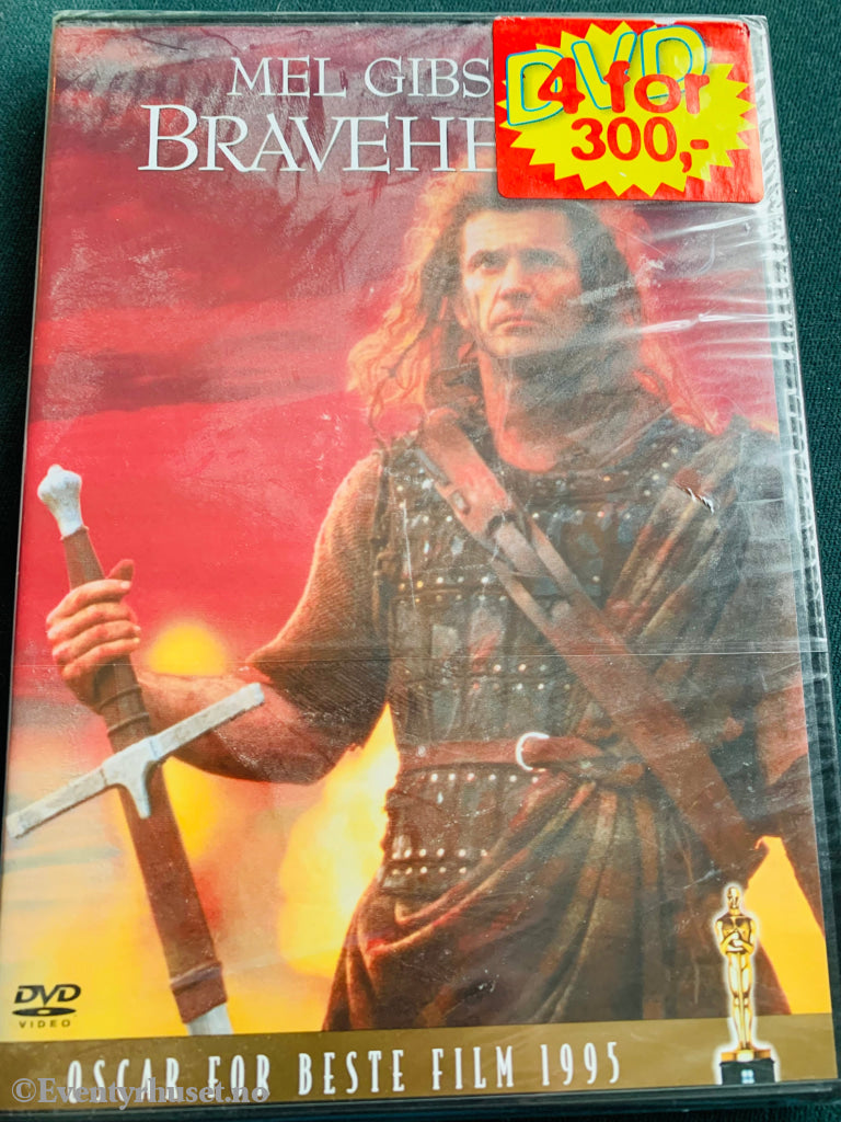 Braveheart. Dvd. Ny I Plast! Dvd