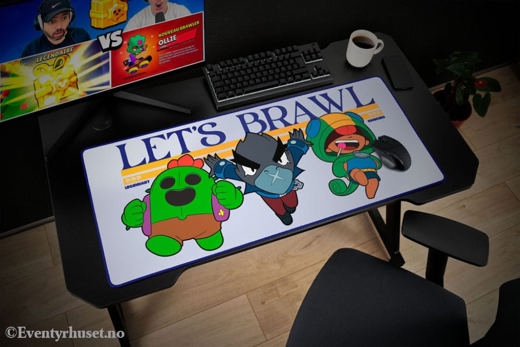 Brawl Stars XXL Desk Mat Let’s Brawl Home & Gifts