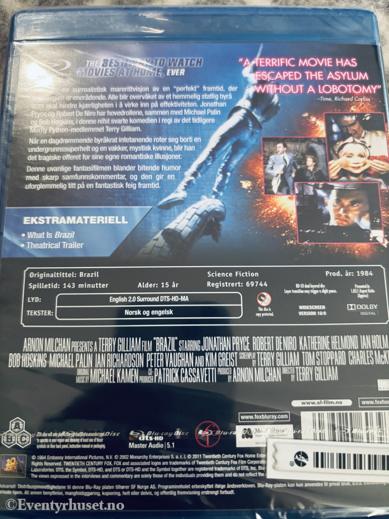 Brazil. Blu-ray. Ny i plast!