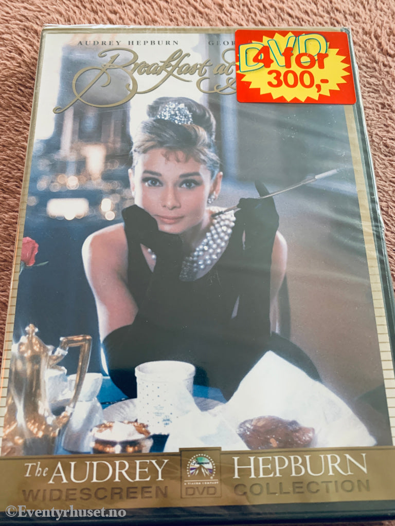 Breakfast at Tiffany’s (1961). DVD. Ny i plast!