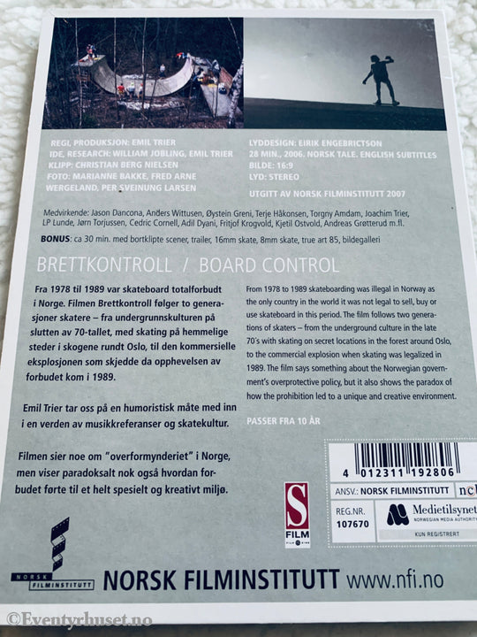 Brettkontroll (2006). DVD.