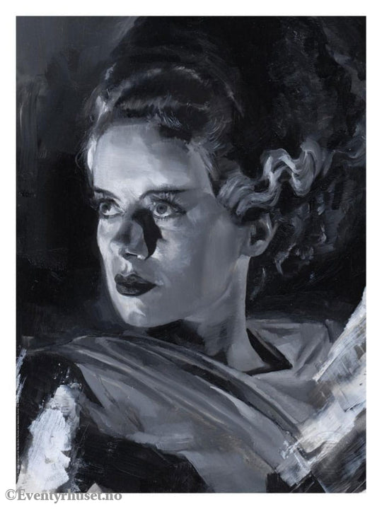 Bride of Frankenstein Art Print Bride of Frankenstein by Chris Valentine 41 x 31 cm - unframed Home & Gifts