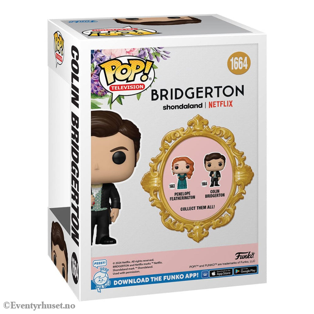 Bridgerton POP! TV Vinyl Figure Colin Bridgerton 9 cm Collectibles
