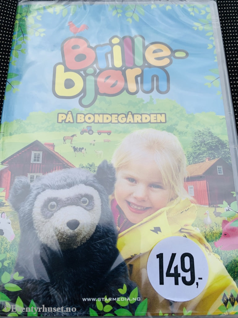 Brillebjørn På Bondegården. Dvd Ny I Plast.