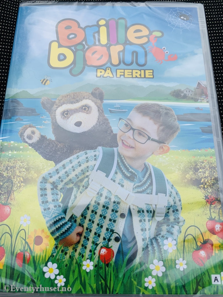 Brillebjørn På Ferie. Dvd Ny I Plast.
