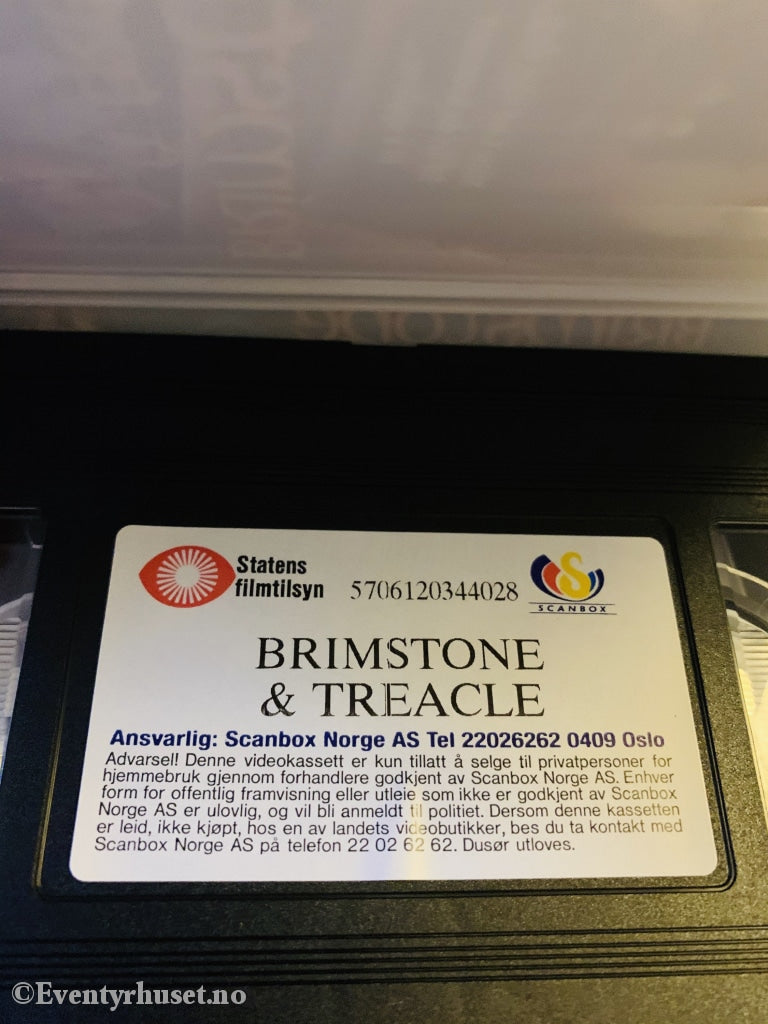 Brimstone & Treacle. Vhs. Vhs