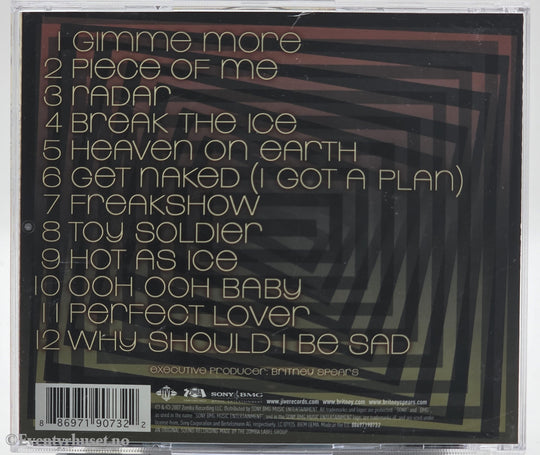 Britney Spears. 2007. Blackout. CD.