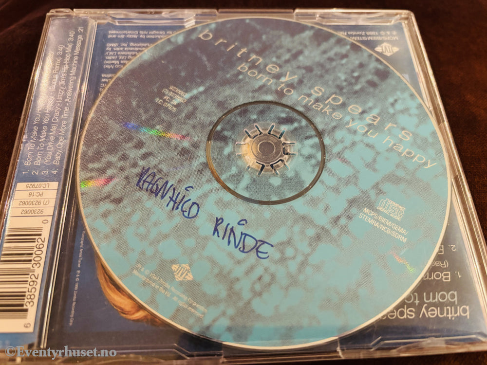 Britney Spears - Born to Make You Happy. 1999. CD.