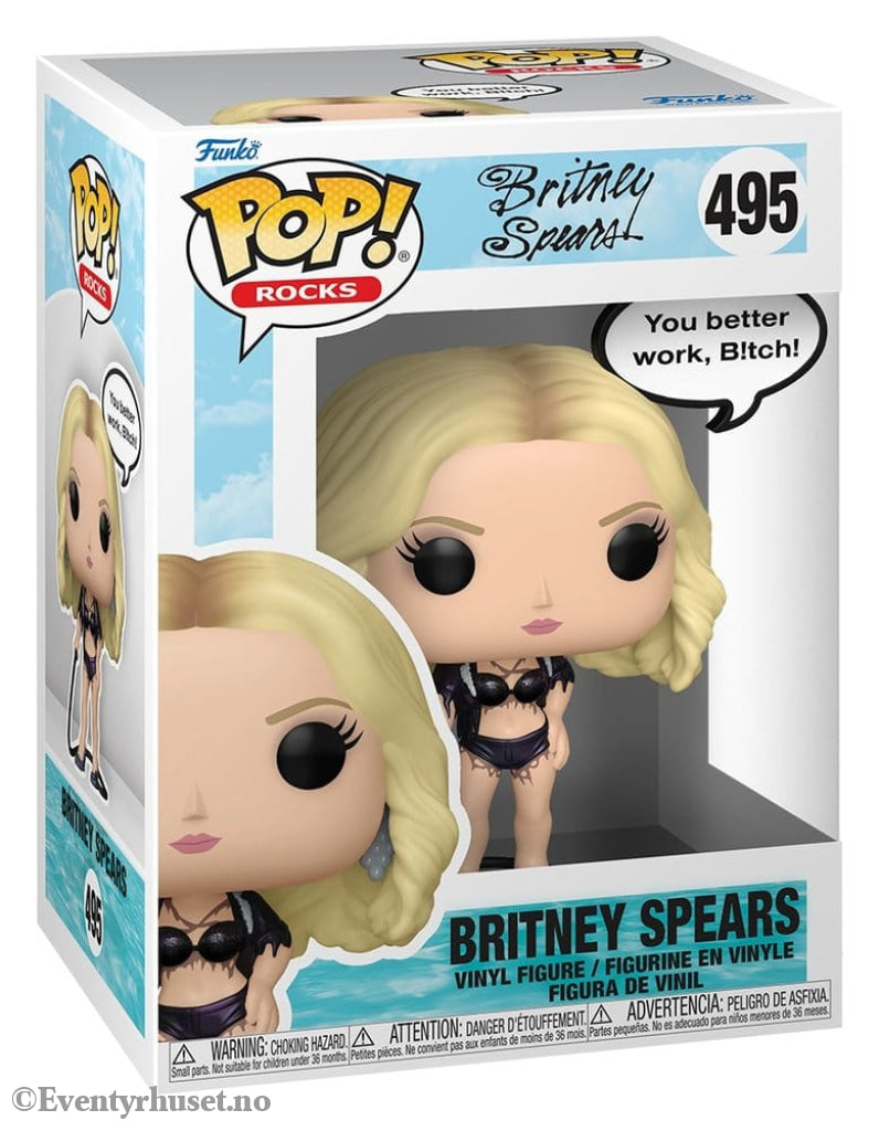 Britney Spears POP! Sayings Vinyl Figure You Better Work 9 cm Collectibles