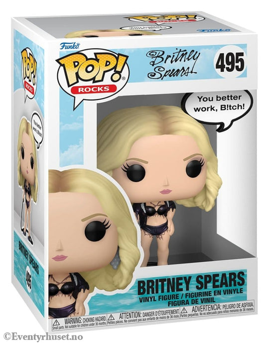 Britney Spears POP! Sayings Vinyl Figure You Better Work 9 cm Collectibles
