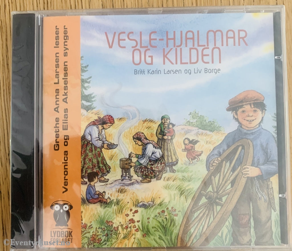 Britt Karin Larsen Og Liv Borge. Vesle-Hjalmar Kilden. Lydbok På Cd. Ny I Plast!