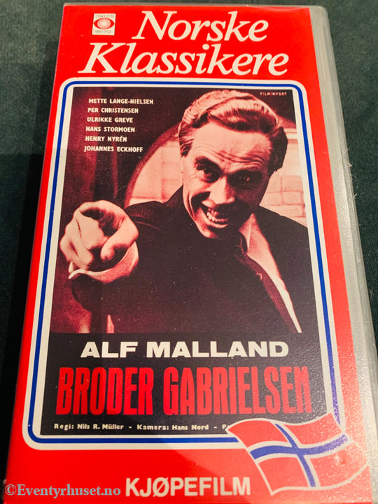 Broder Gabrielsen (Norske Klassikere). 1966. Vhs. Vhs