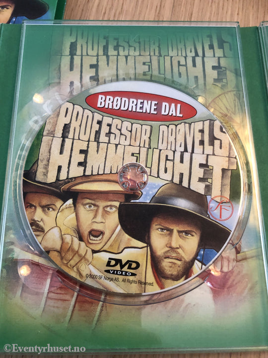 Brødrene Dal - Professor Drøvels Hemmelighet & Spektralsteinene. 1978/1981. Dvd Samleboks.