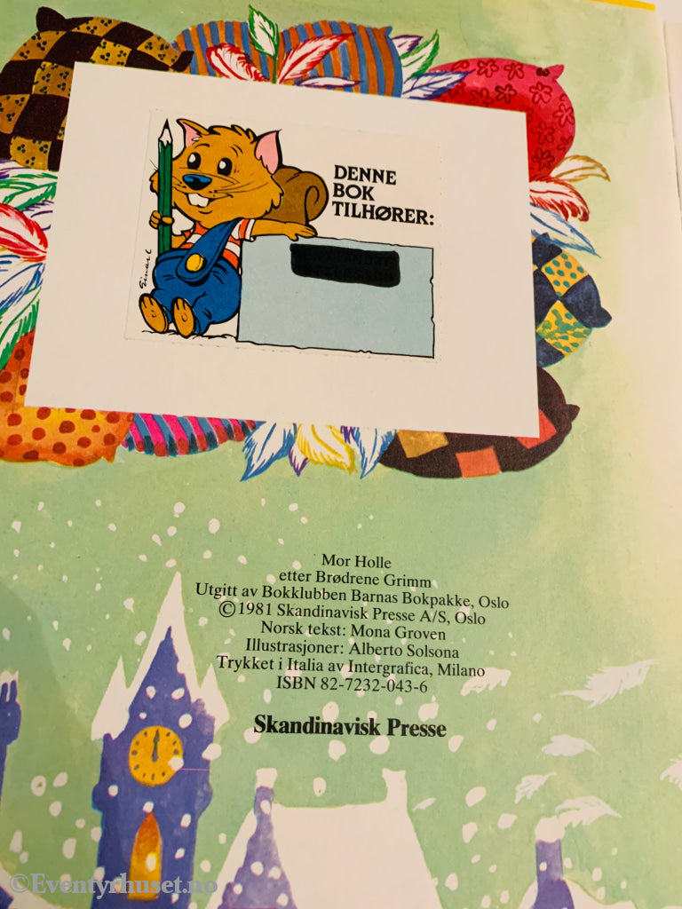 Brødrene Grimm. 1980. Mor Holle. Bok.
