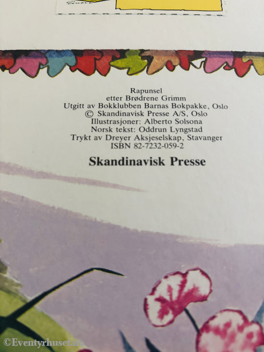 Brødrene Grimm, 1985, Rapunsel. Bok Scanbox / Egmont Film