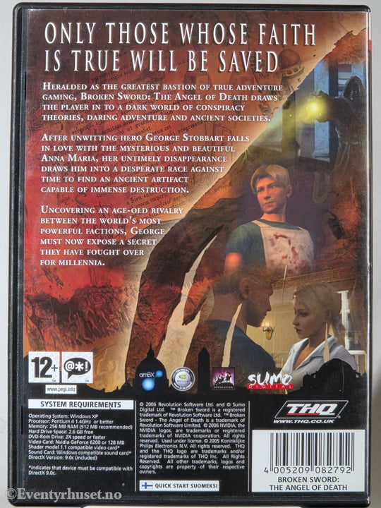 Broken Sword: The Angel of Death. 2006. PC-spill.