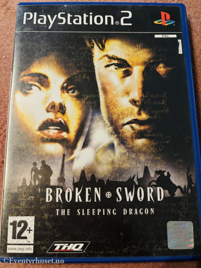 Broken Sword: The Sleeping Dragon. PS2.