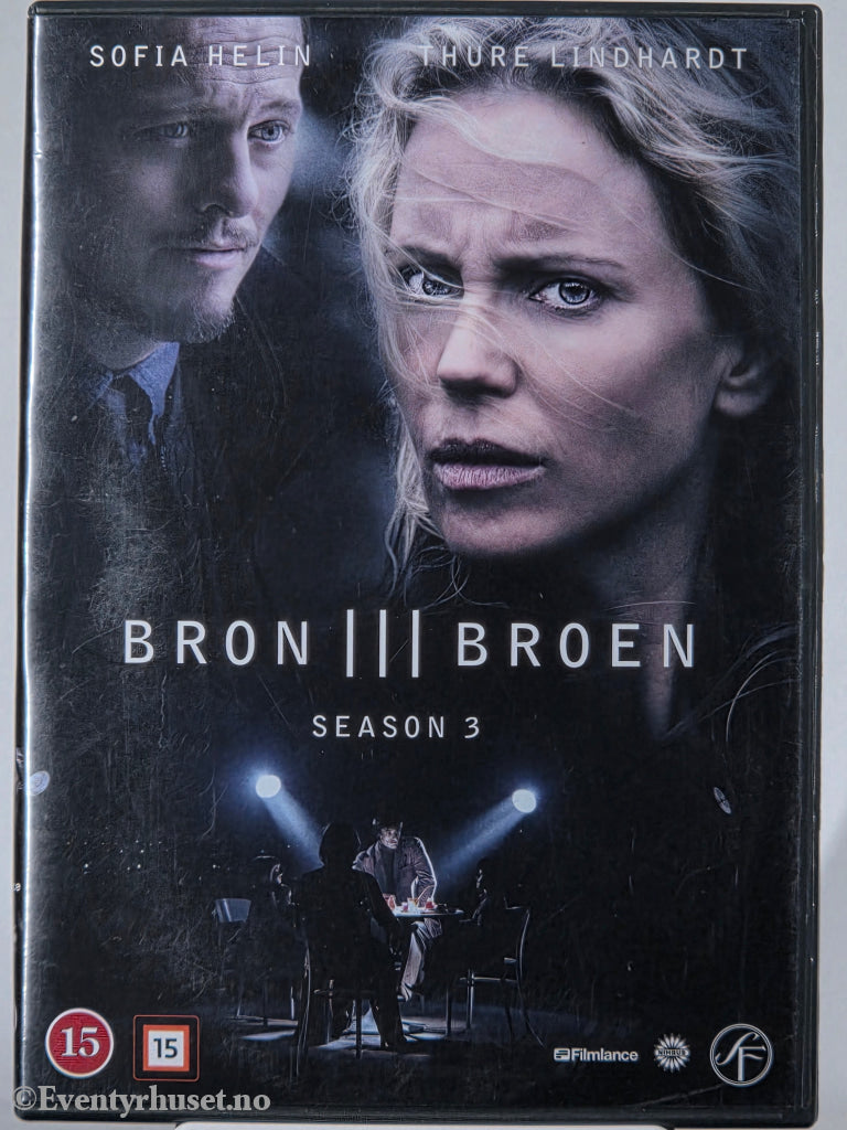 Bron / Broen – Sesong 3 (2015). DVD.
