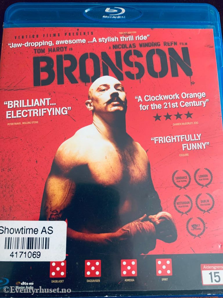 Bronson. 2008. Blu-Ray Leiefilm. Blu-Ray Disc