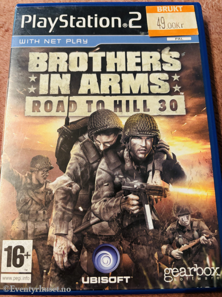 Brothers in Arms: Road to Hill 30. PS2.